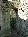 Passage vers le bas-côté nord.
