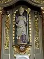 Église Saint-Sulpice : statue de saint Nicolas.