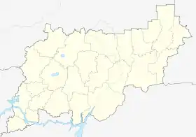 Voir sur la carte administrative de l'oblast de Kostroma