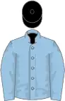 Light blue, black cap