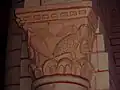 Un des chapiteaux de l'église.