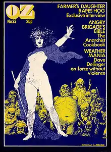 Couverture de Oz, février 1971.