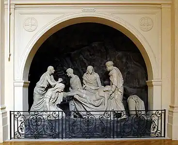 Mise au tombeau, Louis Pierre Deseine.