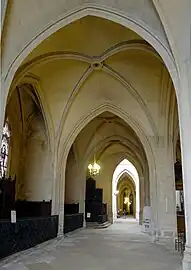 Collatéral nord.