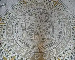 Sol en mosaïque.
