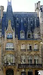 Hôtel Pauilhac : immeuble néogothique du no&nbsp;59.