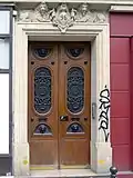 Porte avec lions du no&nbsp;96.