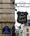 Ancien nom de la rue.