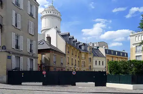No&nbsp;40 : entrée de la cité du Sacré-Cœur.