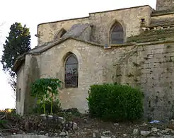 Détail du chevet.