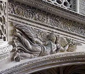 Bas-relief.
