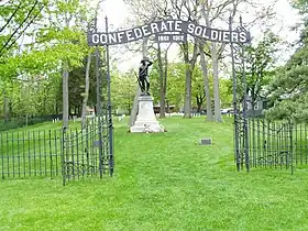 The Lookout (1910), Cimetière confédéré, Ile Johnson, Ohio.