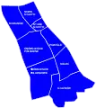 Les quartiers de l’arrondissement Śródmieście.