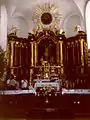 L'intérieur de l'église paroissiale Saint Michel Archange