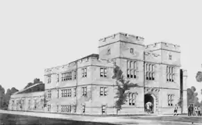 Dessin du Francis Gymnasium.