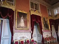 La salle du trône.
