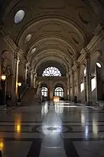 Salle des Pas-perdus (photo prise en 2015).