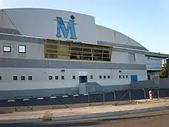 Le Palais des Sports Pierre de Coubertin.