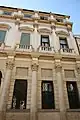 Détail de la façade sur le corso Palladio