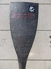 Panneau Histoire de Paris « Boulevard Richard-Lenoir »