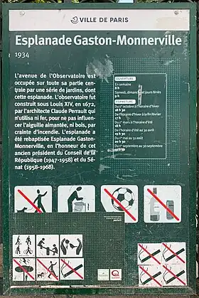 Voir la plaque.