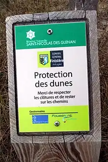 Panneau de balisage