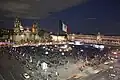 Ofrenda monumental de 2014 sur le Zócalo de Mexico