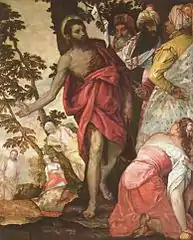 Saint Jean Baptiste, par Paul Véronèse (milieu du XVIe siècle).
