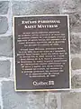 Plaque commémorative