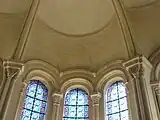 Décoration du chevet.