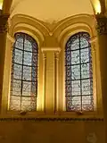 Chapelle rayonnante au nord-est, décor des fenêtres.