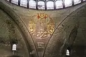 Fresque d'Isaïe sur la voûte.