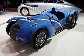 Delahaye Type 145 « Grand Prix » de 1937.