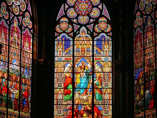 Église Saint-Eugène-Sainte-CécileVitrail de la Transfiguration