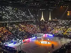 Animation durant le match inaugural