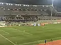 Paris FC contre le Stade brestois 29 le 21 janvier 2019.