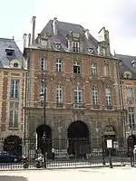 Le pavillon du roi.