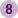 (8)