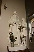 Statue de saint Jean-Baptiste de La Salle.