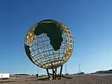 Globe sur le PTR