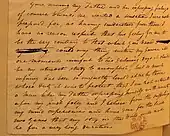 letter by Vincent to a friend