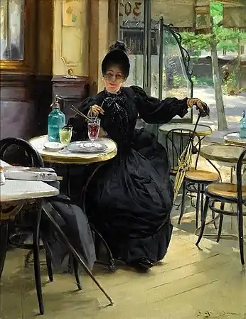 Au café