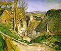 La Maison du pendu, Paul Cézanne.