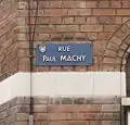 Plaque de rue Paul Machy à Rosendaël