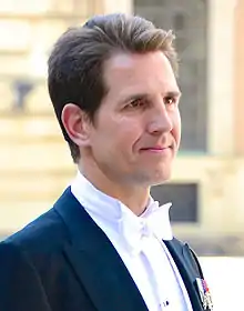 Paul de Grèce,arrière-arrière-arrière-petit-fils de Christian IX.