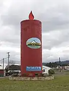 Peace Candle of the World, dans la partie sud de Scappoose.