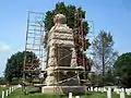 Monument de la Pennsylvanie en cours de restauration en 2010