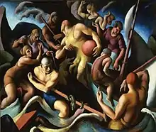 People of Chilmark1920,huile sur toile166,5 × 197,3 cm Hirshhorn Museum and Sculpture Garden