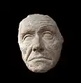Masque en terre cuite (Heinrich Pestalozzi, 1809)