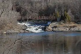 La rivière Shawinigan traverse la ville avant de se jeter dans le Saint-Maurice.